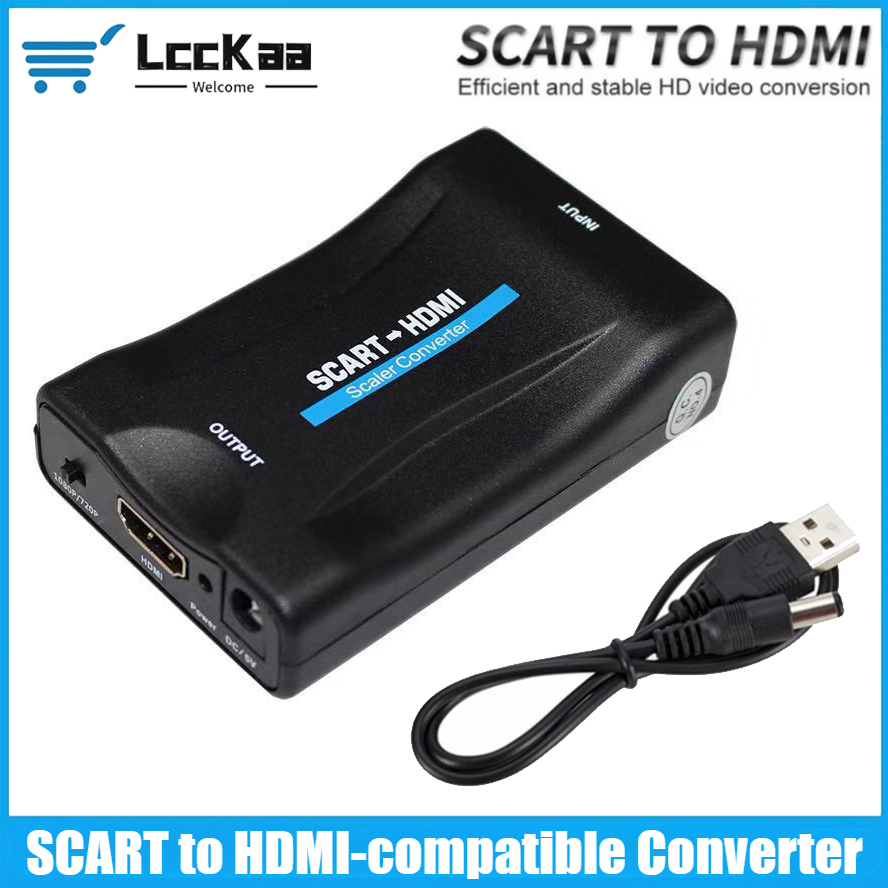 Convertidor compatible con SCA - Scart To Hdmi reseña y precio