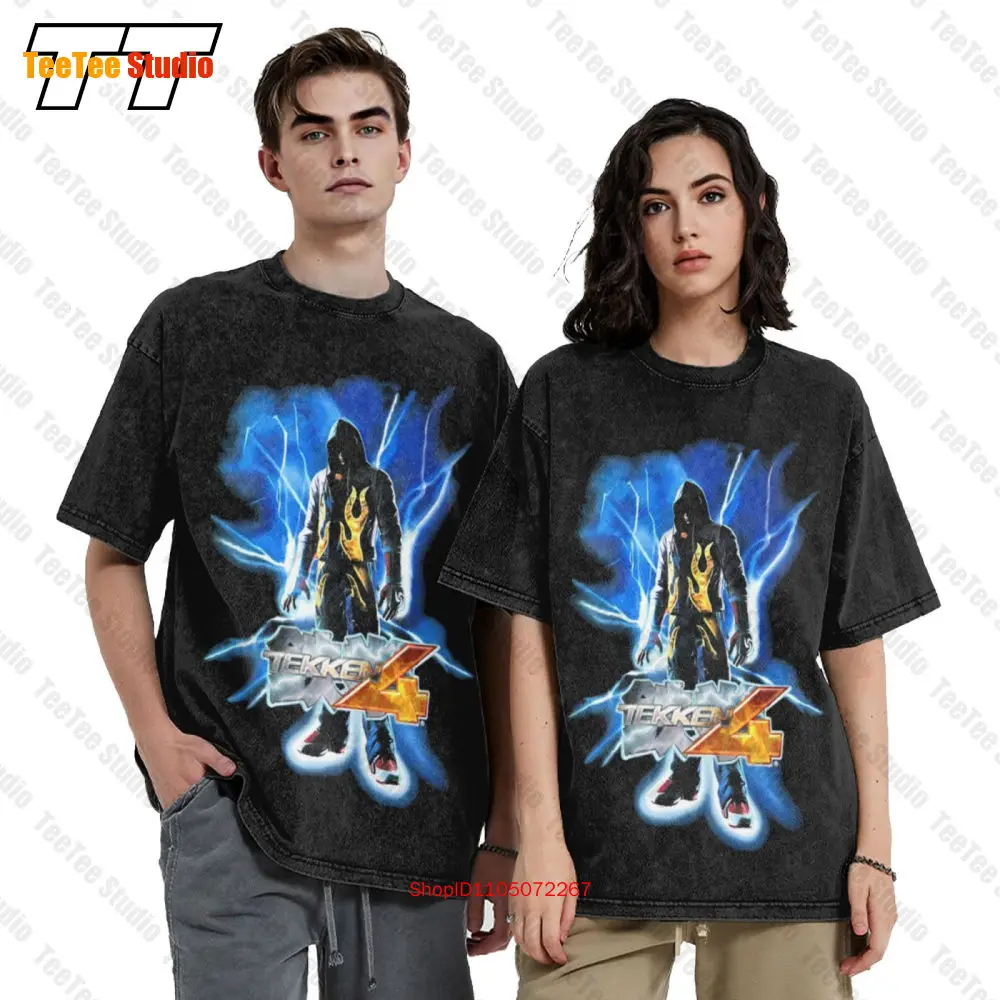Vintage Tekken 4 Namco Promo A - Retro Gaming T Shirt reseña y precio